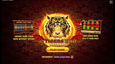 8 Tigers Gold Megaways betsul